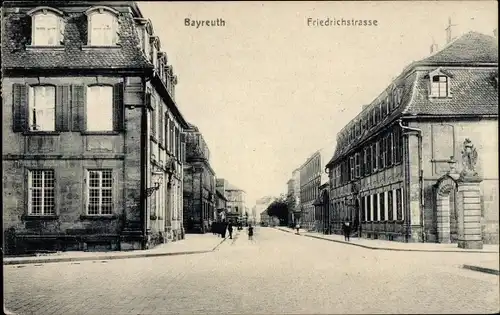 Ak Bayreuth in Oberfranken, Friedrichstraße