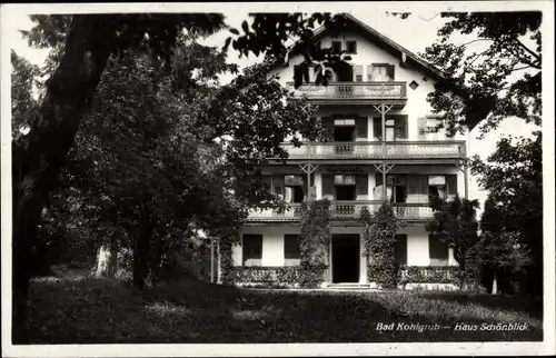 Ak Bad Kohlgrub im Kreis Garmisch Partenkirchen, Haus Schönblick