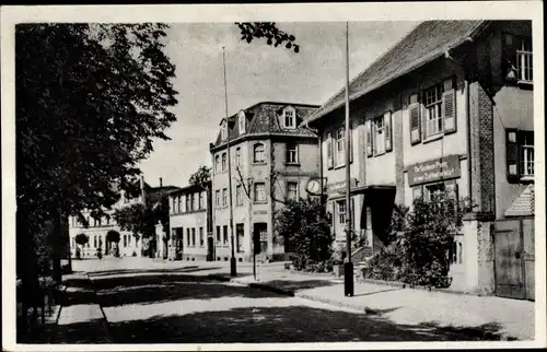 Ak Sandersdorf Altmannstein in Oberbayern, Bahnhofstraße