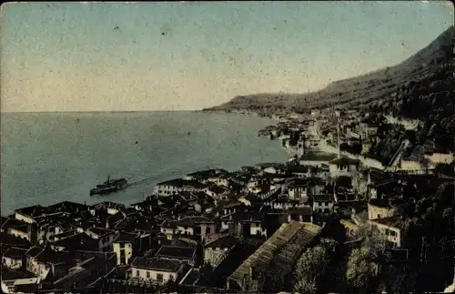 Ak Gargnano Lago di Garda Lombardia, Villa e Bogliaco