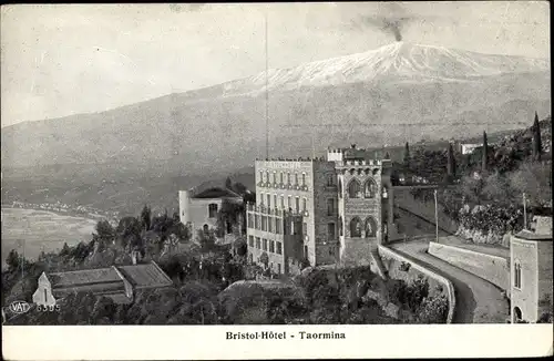 Ak Taormina Sicilia, Bristol-Hotel, Ätna