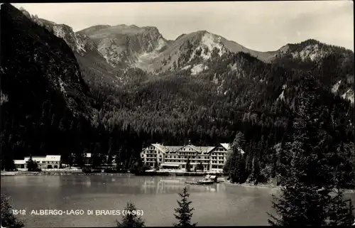 Ak Prags Braies Südtirol, Hotel Pragser Wildsee