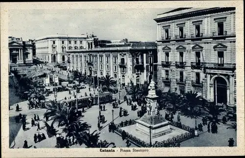 Ak Catania Sicilia, Piazza Stesicoro