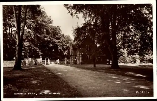 Ak Altrincham Greater Manchester England, Dunham Park