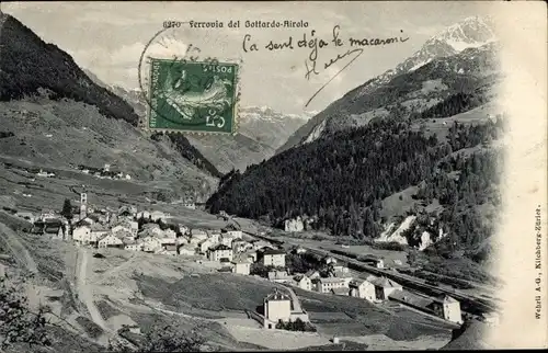 Ak Ariolo Kanton Tessin, Ferrovia del Goitardo