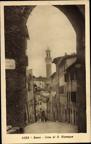 Ak Siena Toscana, Arco di S. Giuseppe
