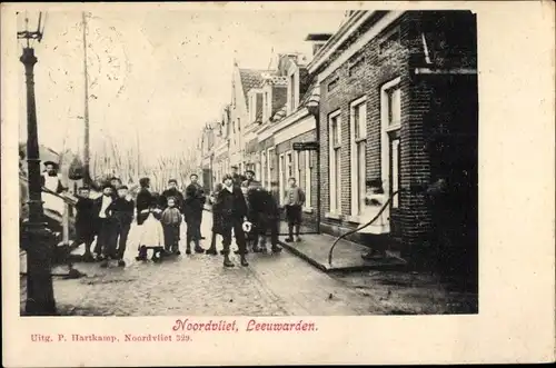 Ak Leeuwarden Friesland Niederlande, Noordvliet