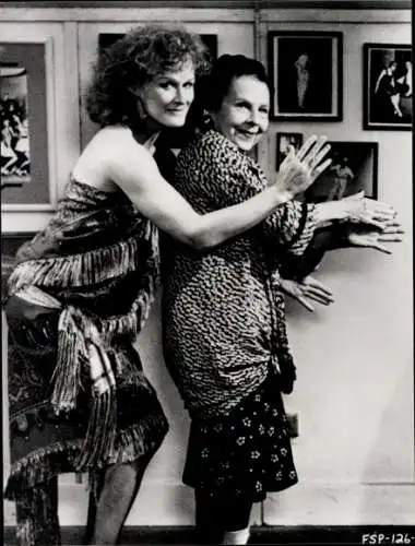 Foto Schauspielerin Glenn Close, Ruth Gordon, Maxie, Filmszene, Pressefoto