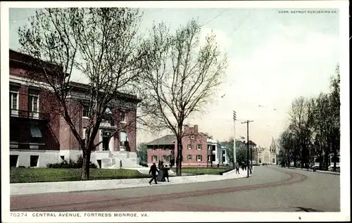 Ak Hampton Virginia USA, Fort Monroe, Central Avenue