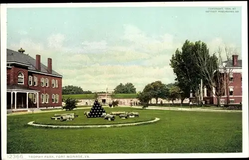 Ak Hampton Virginia USA, Fort Monroe, Trophy Park