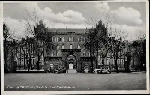 Ak Lutherstadt Wittenberg, Tauentzien-Kaserne