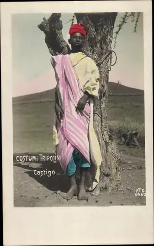 Ak Tripolis Tripoli Libyen, Costumi Tripolini, Castigo