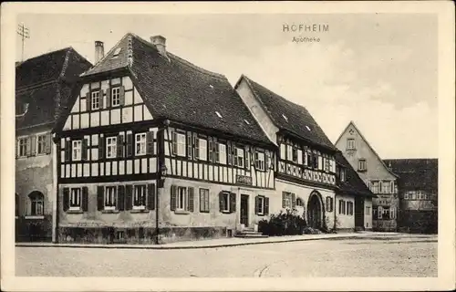 Ak Hofheim in Unterfranken, Apotheke