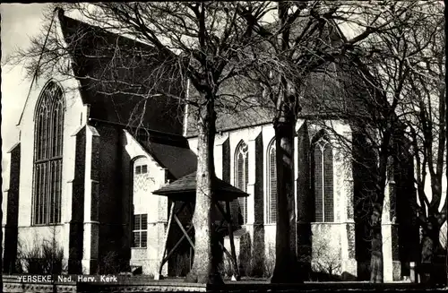 Ak Ierseke Yerseke Reimerswaal Zeeland, Kirche