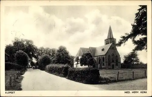 Ak Elspeet Gelderland, Kirche