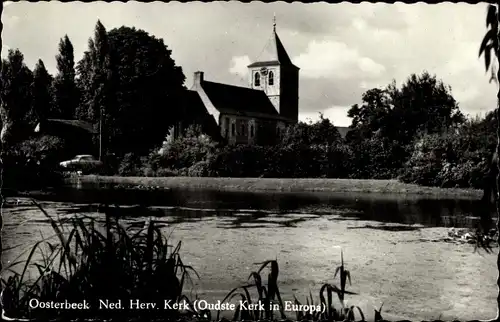 Ak Oosterbeek Renkum Gelderland, Kirche