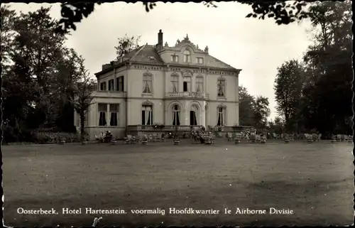 Ak Oosterbeek Renkum Gelderland, Hotel Hartenstein, Hauptquartier Airborne Division