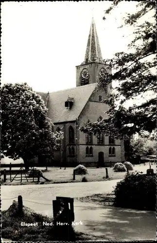 Ak Elspeet Gelderland, N. H. Kirche