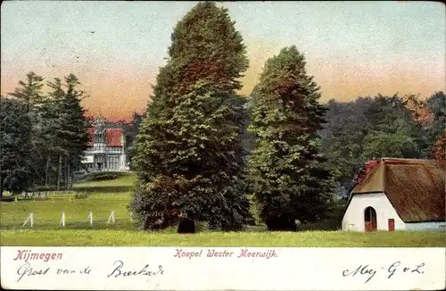 Ak Nijmegen Gelderland, Koepel Wester Meerwijk