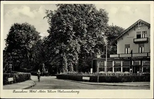 Ak Bennekom Gelderland, Hotel Neder Veluwe, Heelsumscheweg