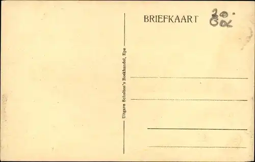 Ak Tongeren Epe Gelderland Niederlande, Dorfpartie