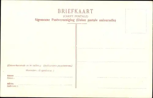 Ak Amsterdam Nordholland Niederlande, Waisenhaus, Frauen am Eingang