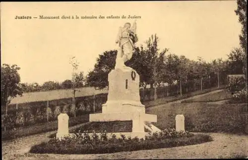 Ak Juziers-Yvelines, Denkmal zum Gedenken an die Kinder von Juziers