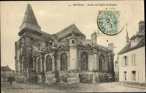 Ak Houdan Yvelines, Kirche St-Jacques