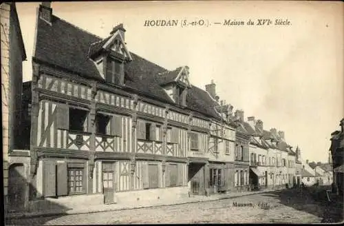 Ak Houdan Yvelines, Haus aus dem 16. Jahrhundert