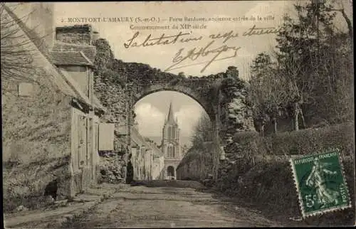 Ak Montfort l'Amaury Yvelines, Porte Bardoul