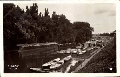 Ak Poissy Yvelines, Seine