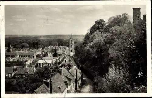 Postkarte Montfort l'Amaury Yvelines, Gesamtansicht