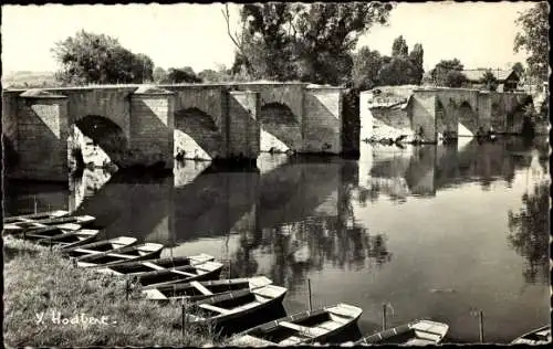 Ak Mantes la Jolie Yvelines, Pont