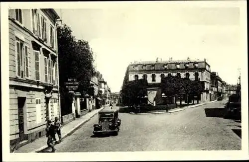 Ak Mantes sur Seine Yvelines, Place de la République