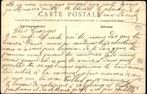 Ak Maisons Laffitte Yvelines, Teilansichten, Kirche