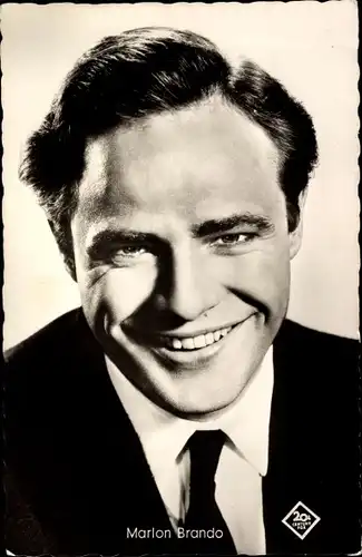 Ak Schauspieler Marlon Brando, Portrait, Film Desirée