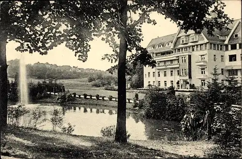 Ak Bad Elster im Vogtland, Sanatorium Dr. Köhler
