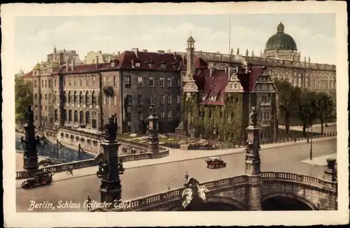 Ak Berlin Mitte, Schloss, ältester Teil