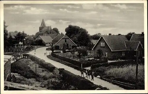 Ak Garderen Gelderland, Blick auf das Dorf