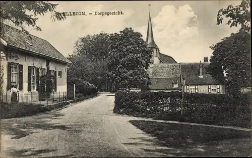 Ak Ellecom Ellecom Gelderland, Blick auf das Dorf