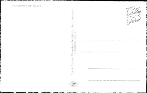 Ak Ostseebad Scharbeutz in Holstein, Strand, Strandkörbe
