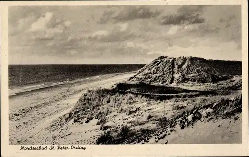 Ak Nordseebad Sankt Peter Ording, Dünen