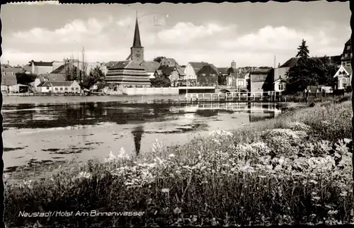 Ak Neustadt in Holstein, Binnenwasser