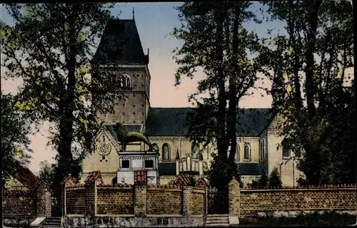 Ak Ratzeburg im Herzogtum Lauenburg, Dom, Heinrich des Löwen Denkmal