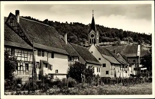 Ak Fridingen an der Donau, an der Stadtmauer bei den Kirchwiesen