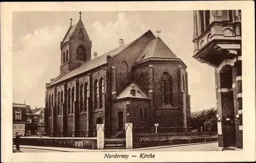 Ak Norderney in Ostfriesland, Kirche