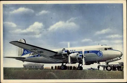 Ak Französisches Passagierflugzeug, Zivilflugzeug, Douglas DC 4, Air France