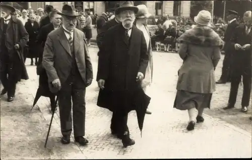 Foto Ak Philipp Scheidemann, Reichskanzler, Politiker, 1928