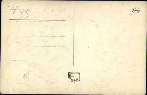 Ak Schauspieler Fred Louis Lerch, Portrait in Uniform, Amag 941, Autogramm