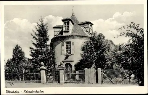 Ak Uffenheim in Mittelfranken, Heimatmuseum